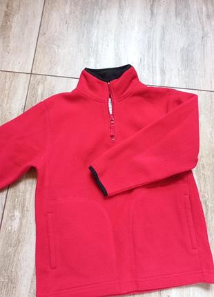 Куртка кофта флисовая очень теплая в идеале