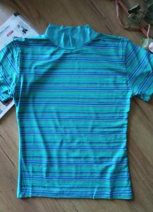 Распродажа девичий гольфик американка футболка,коллир голубой,небольшой размер, может быть на девочку-школярку1 фото