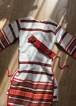 Детский этнический костюм / вышиванка / платье вышиванка