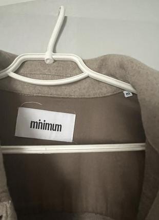 Пальто рубашка minimum2 фото