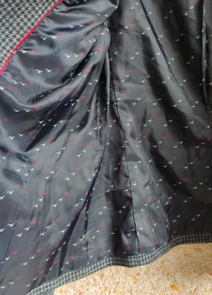 Женский пиджак жакет шерстяной теплый красивый брендовой блейзер деловой серый англия debenhams3 фото