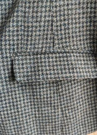 Женский пиджак жакет шерстяной теплый красивый брендовой блейзер деловой серый англия debenhams5 фото