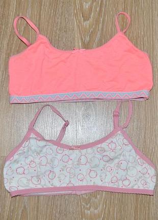 Одним лотом: бюстики бюстгальтери ліфчики для дівчинки підлітка
