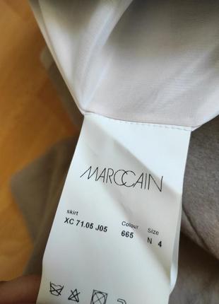 Теплая стильная юбка marc cain 90% virgin wool 10% cashmere оригинал4 фото