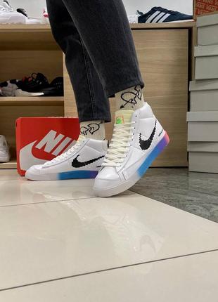 Мужские и женские кроссовки nike blazer mid 77