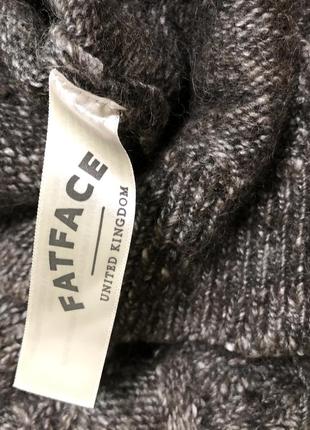 Шикарный теплющий актуальный стильный шерстяной вязаный жилет безрукавка свитер6 фото
