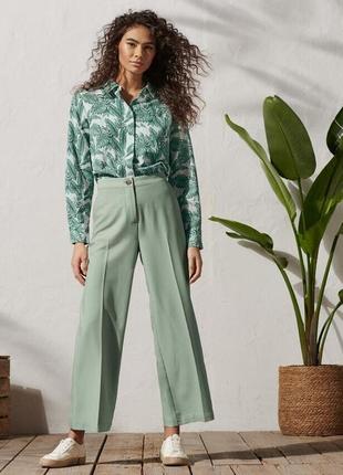 Елегантні стильні жжіночі ткані брюки, штани від tcm tchibo (чібо), німеччина, s-m