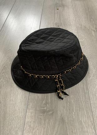 Шляпа s черного цвета аксессуар для любого образа