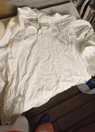 Рубашка пляжная белая cherokee5 фото