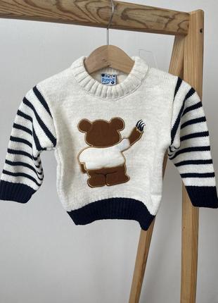 Детский свитер свитер свитерчик для малышей бежевый свитер