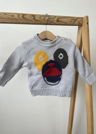 Детский теплый свитер для малышей