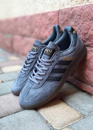 Adidas spezial серые кроссовки мужские замшевые адидас топ качество кеды осенние