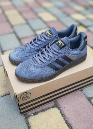 Adidas spezial сірі кросівки чоловічі замшеві адідас топ якість кеди осінні5 фото