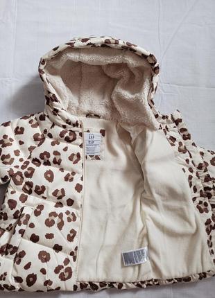 Новая детская зимняя куртка пуховик gap cold control max puffer jacket размер 18-24 месяца рост 79-90 см оригинал. распродажа!!!!7 фото