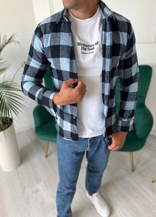 Мужская байковая рубашка топ качества 🔥1 фото