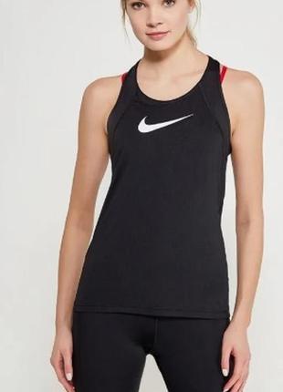 Модная спортивная тренеровочная майка новые коллекции  nike w np tank all over mesh1 фото