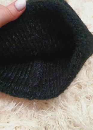 Спортивная шапка, зима, серая шапка4 фото