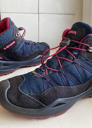 Ботинки деми термо lowa gore-tex 35р. оригинал