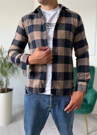 Мужская байковая рубашка топ качества 🔥5 фото