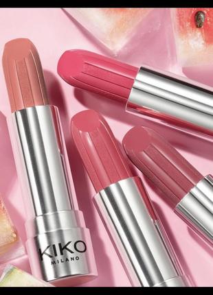 Kiko milano fruit explosion watermelon creamy lipstick