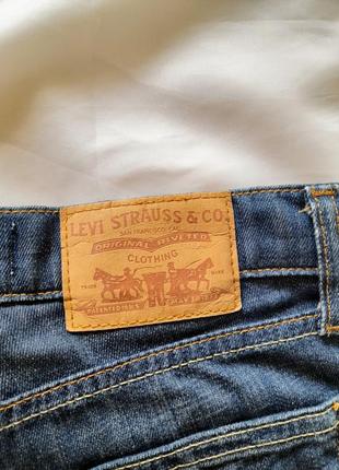 Джинсовые шорты от levi strauss.2 фото