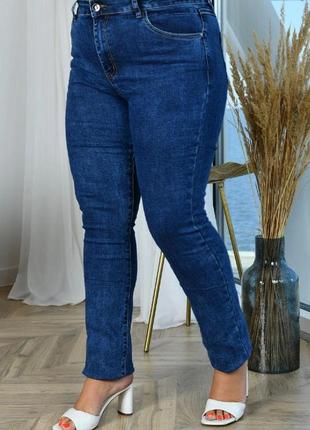 Классические женские джинсы батал с 52 по 60 размер2 фото