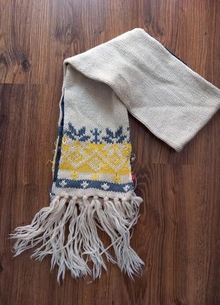 Левайс шарф с орнаментом1 фото