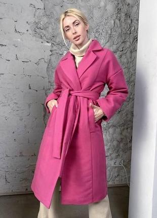 Модное женское кашемировое пальто с 42 по 58 размер3 фото