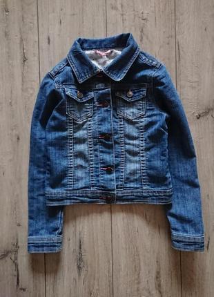 Джинсовый пиджак miss e-vie 8-9 лет 128-134