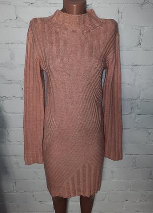 Платье-свитер, размер 46