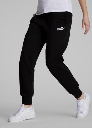 Спортивні трикотажні штани puma, на флісі