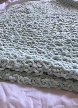 Плюшевий дитячий плед,ручна робота