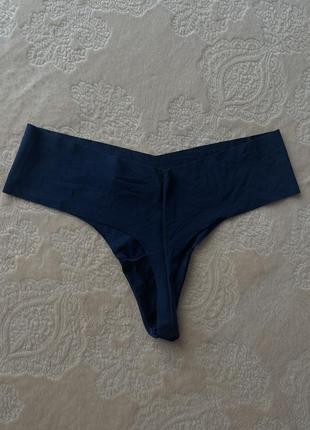 Бесшовные трусики no-show thong panty5 фото