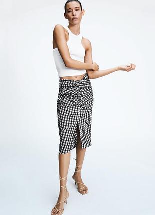 Спідниця зарп з розрізом спереді