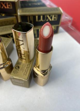 Помада для губ «розкош цвета» от luxe/эйвон/avon*island rose/apricot shimmer*4 фото