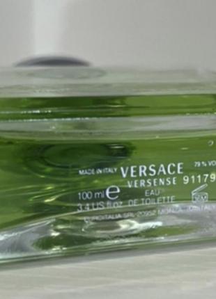 Versace versense 100 ml. - туалетная вода - женский - тестер лиц.2 фото