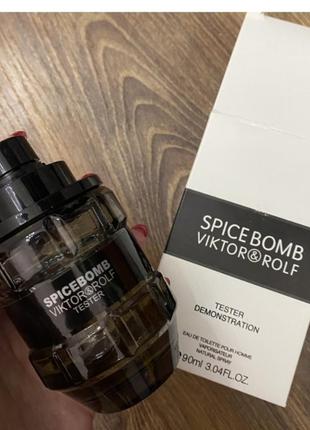 Viktor & rolf spicebomb 90 ml. - туалетна вода — чоловічий — тестер