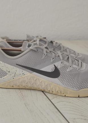 Nike metcon мужские спортивные кроссовки серого цвета оригинал 47 46 размер