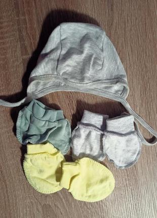 Набор царапки + шапочка