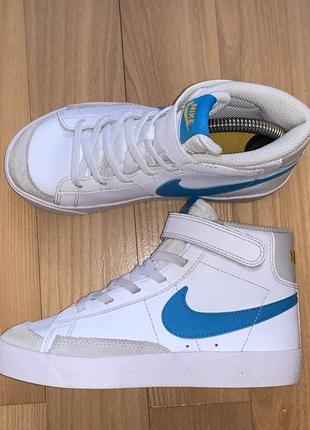 Кросівки кеди nike blazer mid '77  30,5 (20,5) оригінал шкіряні