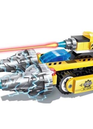 Детский конструктор qman 1408-1-8 транспорт, 76 дет (digging machine)