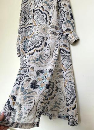 Кимоно накидка h&m, длинная рубашка туника накидка на купальник8 фото