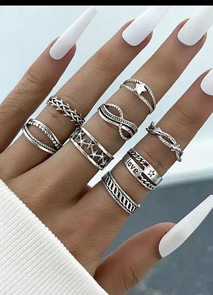 Набір кілець для фото нігтів