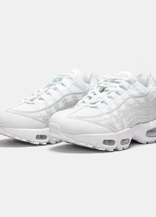 Женские кроссовки nike air max 95 white#найк