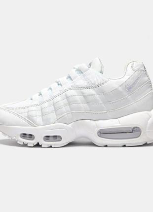 Женские кроссовки nike air max 95 white#найк5 фото