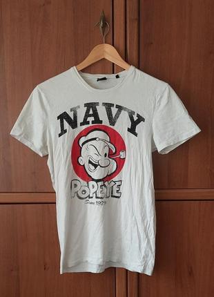 Мужская футболка моряк попай | popeye