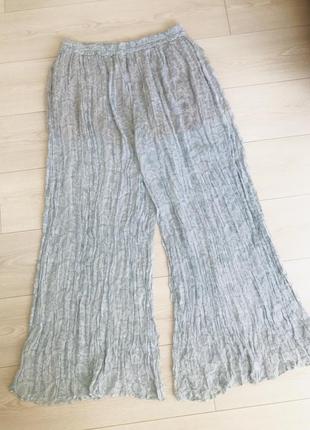 Шикарные брюки палаццо из  вискозы