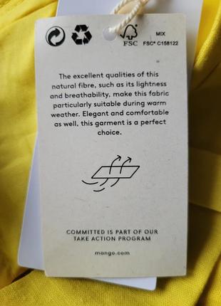 Mango лляні шорти 10