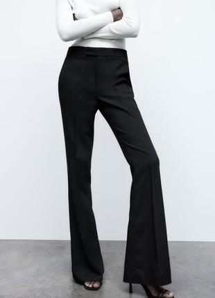 Эластичные брюки slim fit zara2 фото