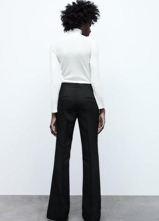 Эластичные брюки slim fit zara3 фото